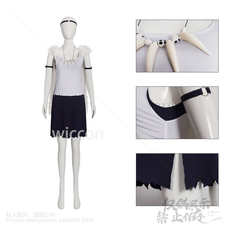 Anime Princess Cosplay Wolf Gi - Vintage Necklace reseña y precio