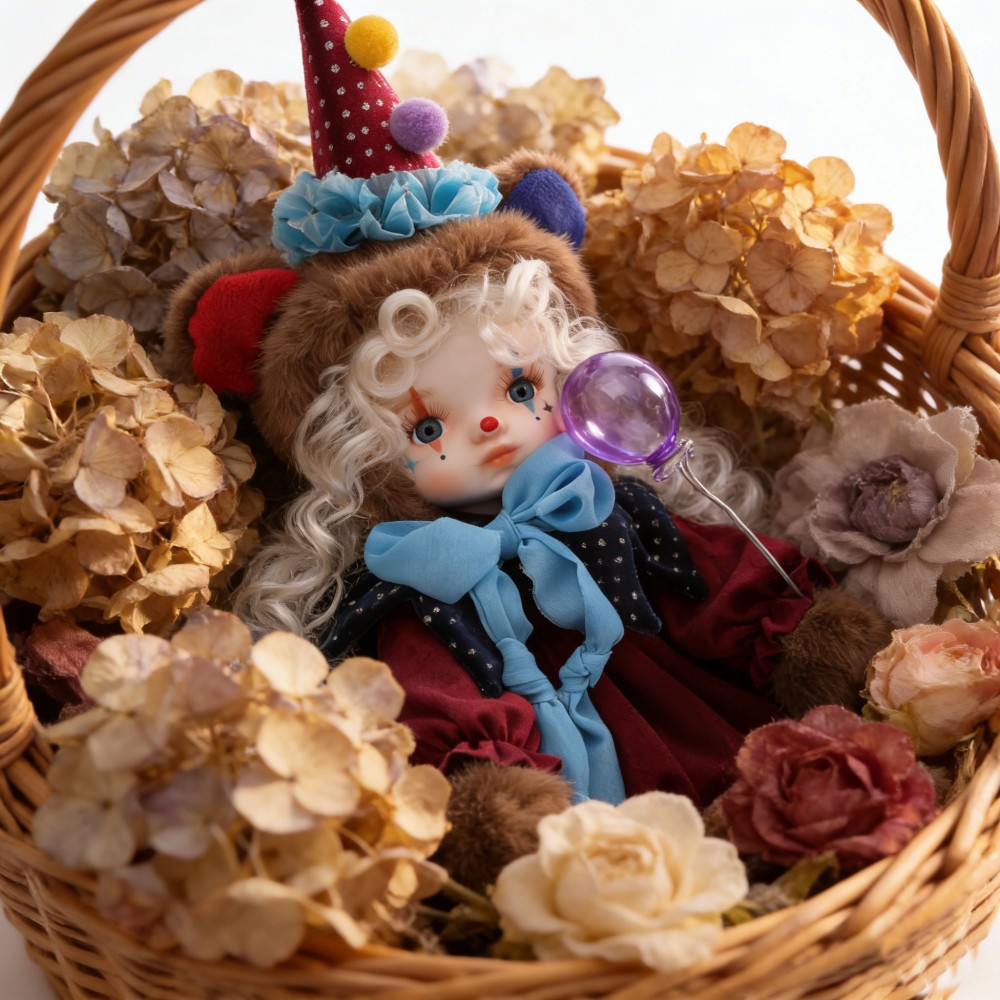 Ceramic Plush Vintage Clown Do - Vintage Collectible And Vintage Dolls reseña y precio